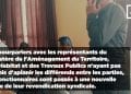 GRÈVE AU SERVICE DES DOMAINES