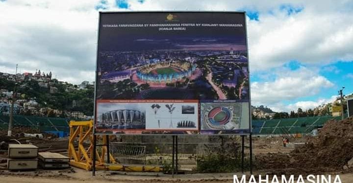 ?STADE BAREA – La première phase du projet achevée à 50% le 18 juin