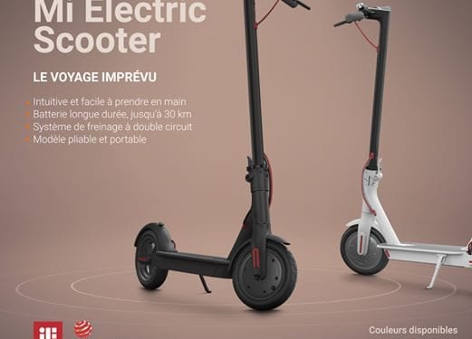 ? Fly Technologies – vous propose la Mi Electric Scooter, connue également sous le nom de M365. Elle sera votre compagnon idéal pour des voyages imprévus.