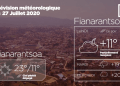 METEO du 27 juillet 2020