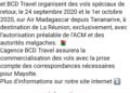 TRANSPORT AERIEN – Les passagers des vols spéciaux de l’ambassade de France vers La Réunion testés au coronavirus à l’Espace médical