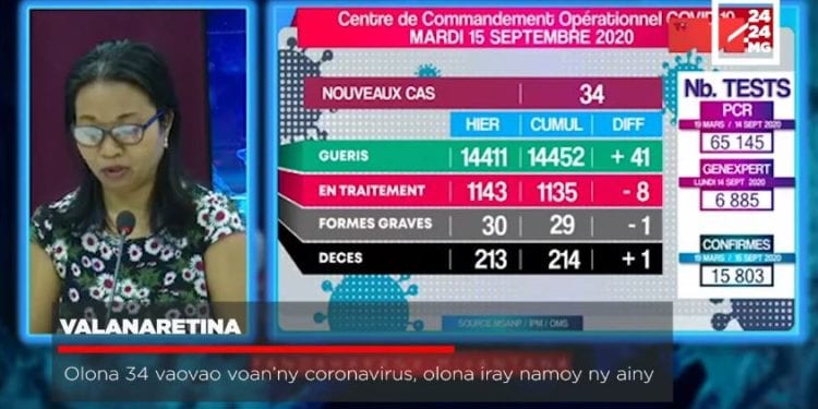 VAOVAO – MINUTE FLASH 15 SEPTAMBRA 2020