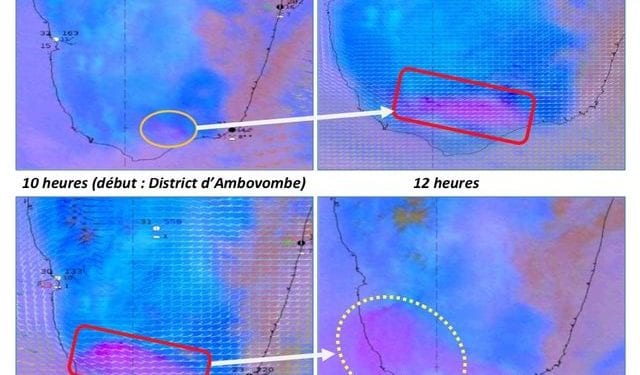 METEO – Une chasse-sable sur plus de 200 km constatée dans le Sud de l’île