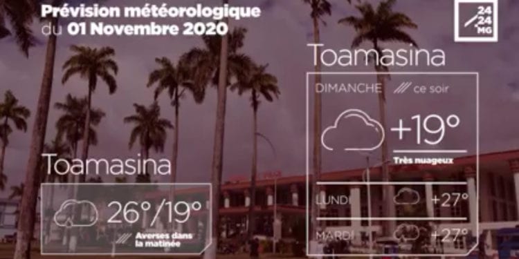 METEO du 01 novembre 2020