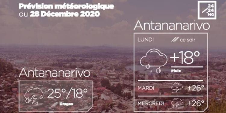METEO du 28 décembre 2020