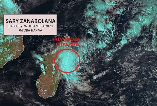 METEO – Alerte rouge pour la partie Sud de la région d&rsquo;Analanjirofo et les districts de Toamasina I et II