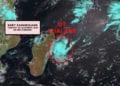 METEO – Chalane, prévue toucher terre dans la nuit du samedi 26 au dimanche 27 Décembre, perd de son intensité