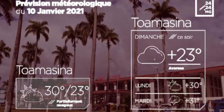 METEO du 10 janvier 2021
