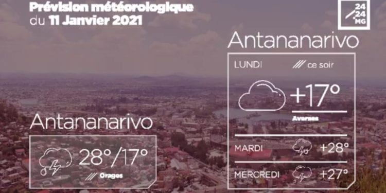 METEO du 11 janvier 2021
