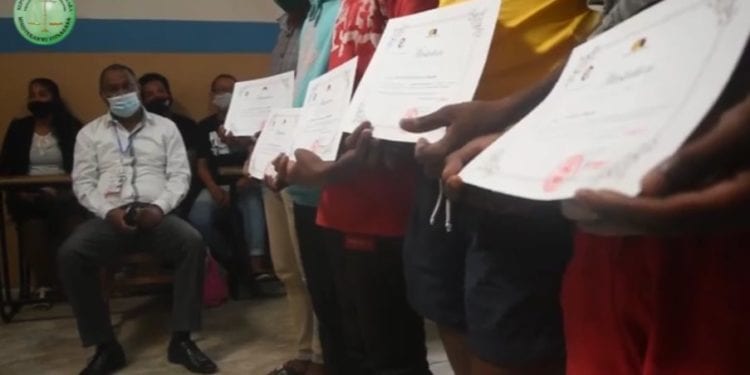 PRISON – Fin de formation professionnelle pour 48 détenus mineurs