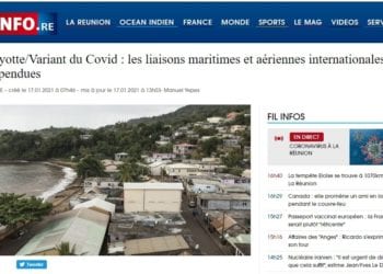 PANDEMIE – La nouvelle souche sud-africaine du coronavirus découverte à Mayotte, les liaisons internationales avec l&rsquo;île suspendues pour deux semaines