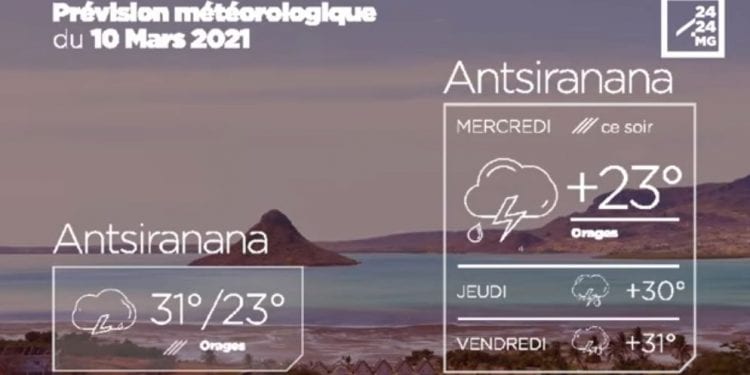 METEO du 10 mars 2021
