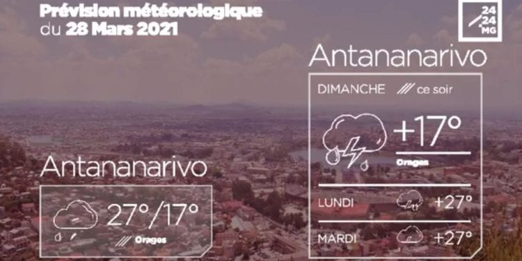 METEO du 28 mars 2021
