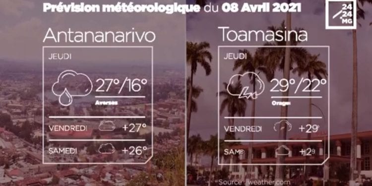 METEO du 08 avril 2021