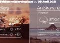 METEO du 09 avril 2021