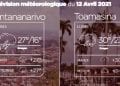 METEO du 12 avril 2021