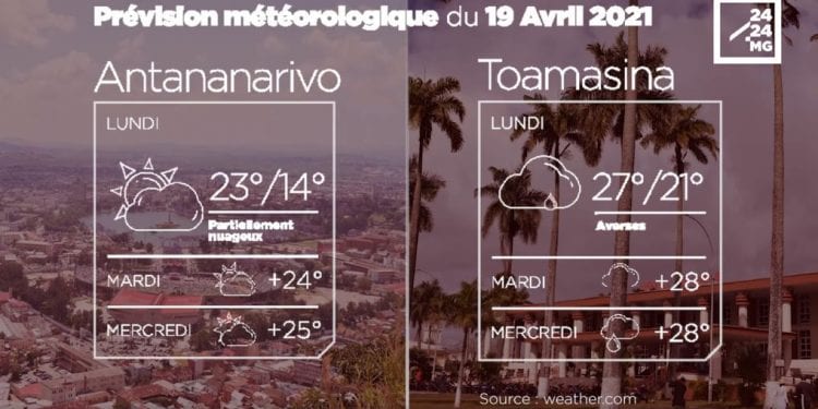 METEO du 19 avril 2021
