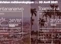METEO du 20 avril 2021