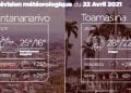 METEO du 22 avril 2021