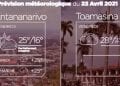 METEO du 23 avril 2021
