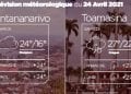 METEO du 24 avril 2021