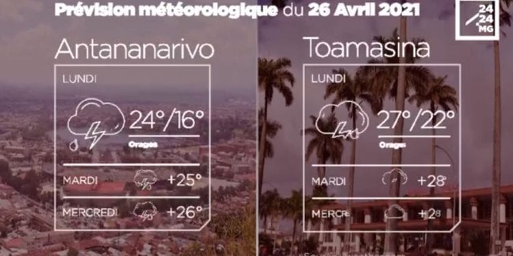 METEO du 26 avril 2021