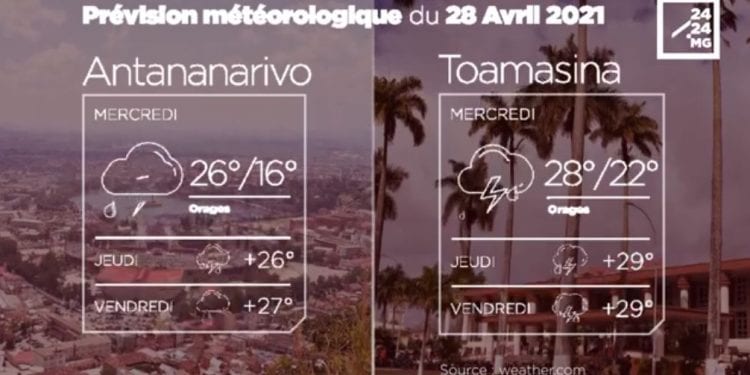 METEO du 28 avril 2021