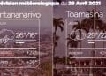 METEO du 29 avril 2021