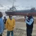 TRANSPORT MARITIME – Opérations de déséchouage ratées du navire Hassina échoué sur la plage en face du Lycée Jacques Rabemananjara à Toamasina mardi