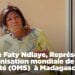 Charlotte Faty Ndiaye, Représentante Résidente de l’Organisation mondiale de la santé (OMS) à Madagascar a répondu aux questions de 2424.mg le jeudi 20 Mai.