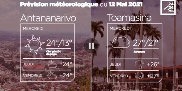 METEO du 12 mai 2021