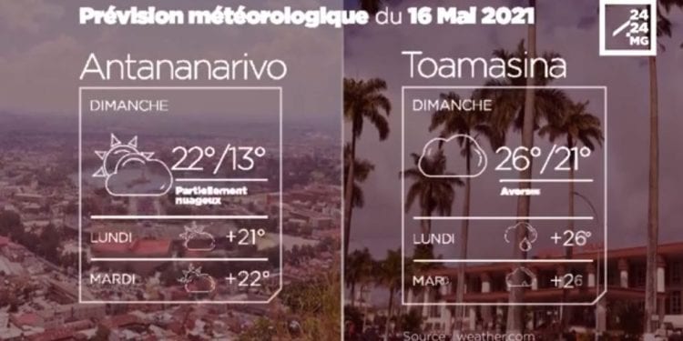 METEO du 16 mai 2021
