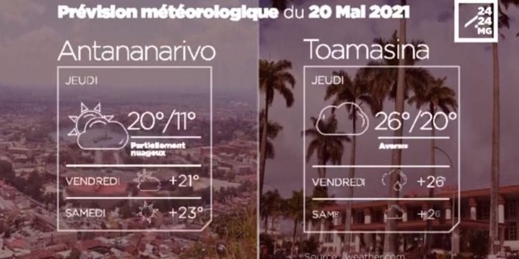 METEO du 20 mai 2021