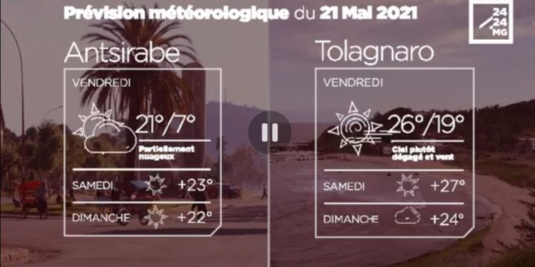 METEO du 21 mai 2021