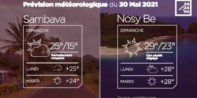 METEO du 30 mai 2021