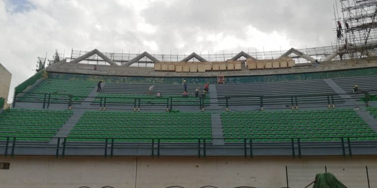 INFRASTRUCTURE – Le stade Barea en cours de finition