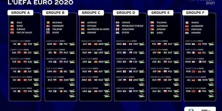 CANAL+ DIFFUSEUR OFFICIEL DE L’EURO 2020