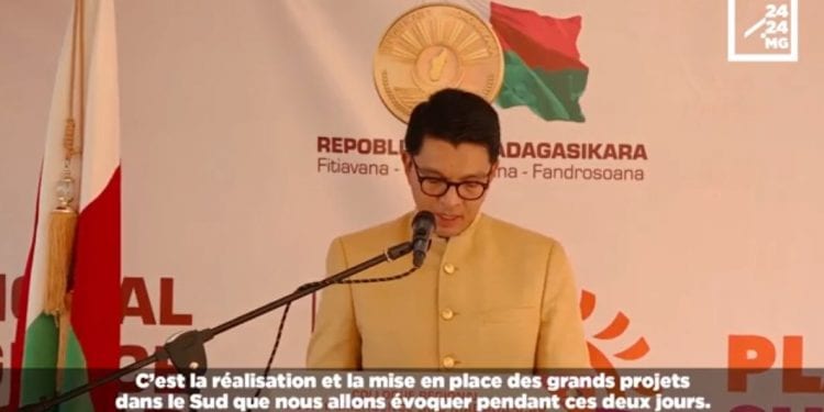 COLLOQUE REGIONAL – Le pari d&rsquo;Andry Rajoelina pour le Grand Sud