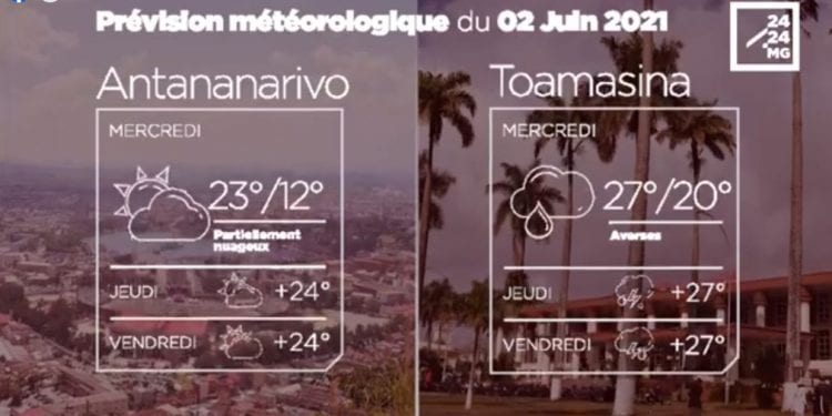 METEO du 02 juin 2021