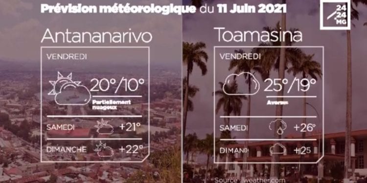 METEO du 11 juin 2021