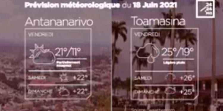 METEO du 18 juin 2021