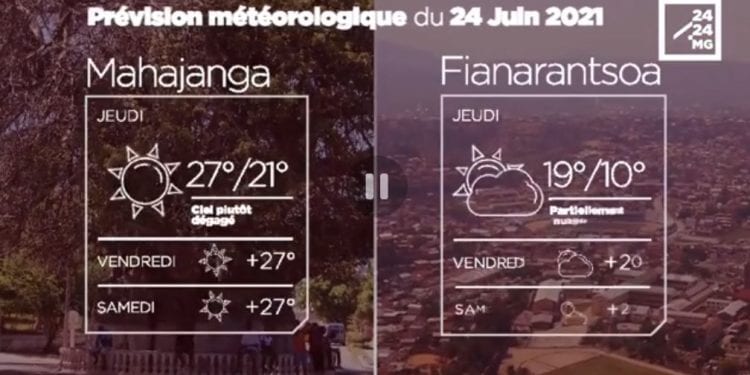METEO du 24 juin 2021