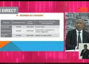 PREVENTION – 302.400 doses de vaccin Janssen devraient arriver à Madagascar ce mardi 27 Juillet