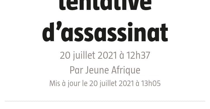 AFRIQUE – Le président de la transition malienne échappe à une présumée tentative d&rsquo;assassinat ce mardi
