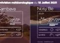 METEO du 02 juillet 2021