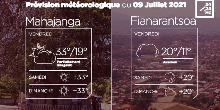 METEO du 09 juillet 2021