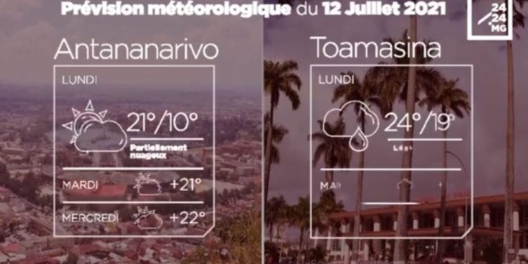 METEO du 12 juillet 2021