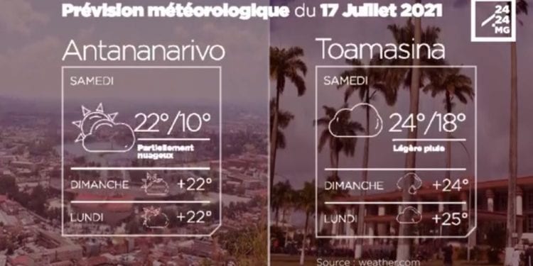 METEO du 17 juillet 2021