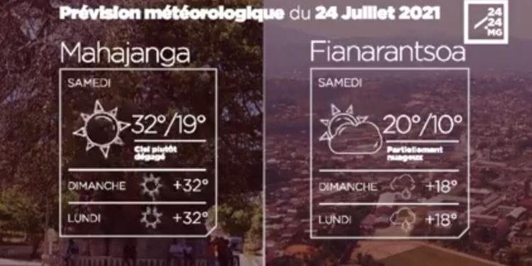 METEO du 24 juillet 2021