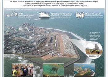 TRANSPORT MARITIME – La première phase des travaux d’extension du port de Toamasina achevée, la deuxième phase en cours de démarrage